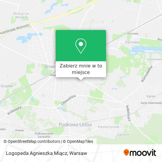 Mapa Logopeda Agnieszka Miącz