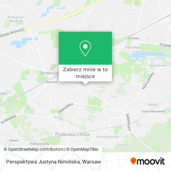 Mapa Perspektywa Justyna Nimińska