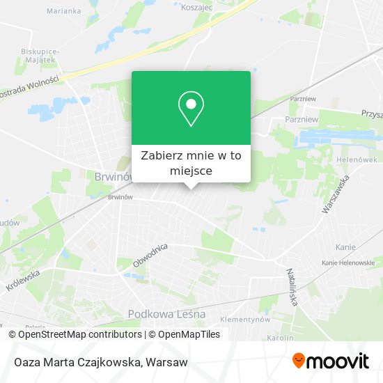 Mapa Oaza Marta Czajkowska