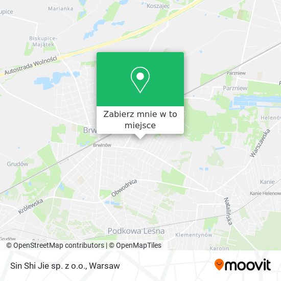 Mapa Sin Shi Jie sp. z o.o.