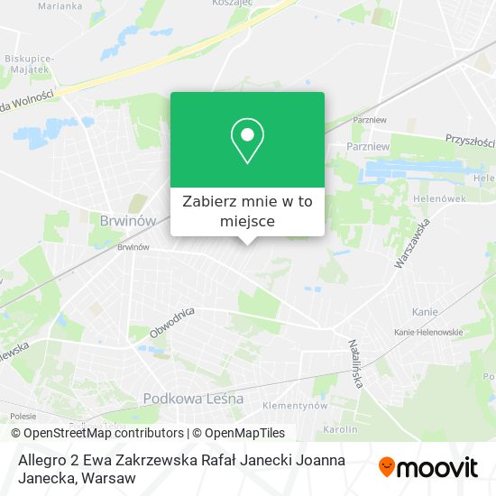 Mapa Allegro 2 Ewa Zakrzewska Rafał Janecki Joanna Janecka