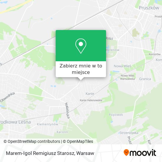 Mapa Marem-Igol Remigiusz Starosz