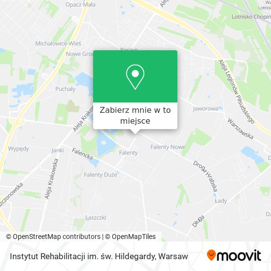 Mapa Instytut Rehabilitacji im. św. Hildegardy