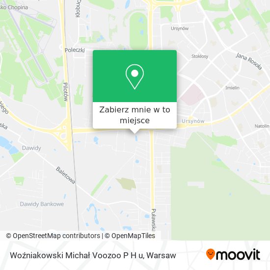 Mapa Woźniakowski Michał Voozoo P H u