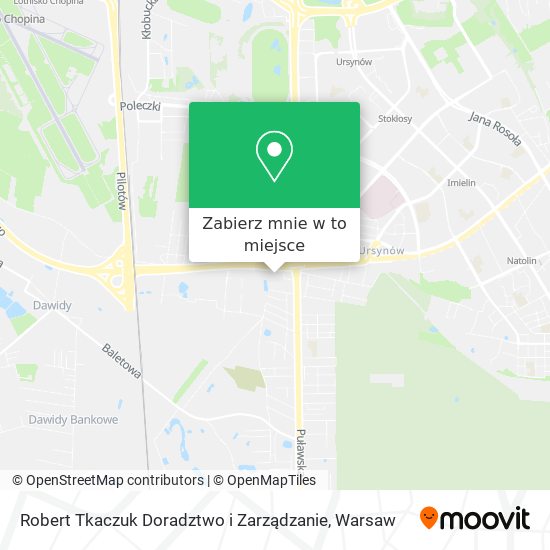 Mapa Robert Tkaczuk Doradztwo i Zarządzanie