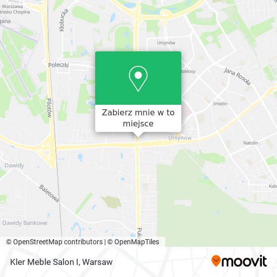 Mapa Kler Meble Salon I