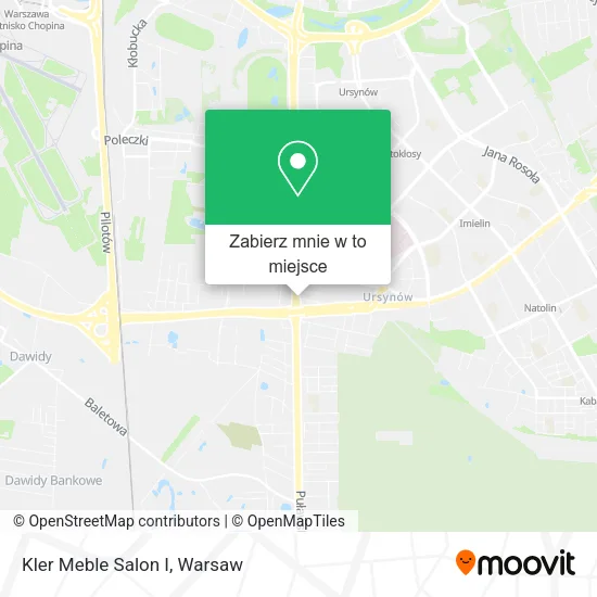 Mapa Kler Meble Salon I