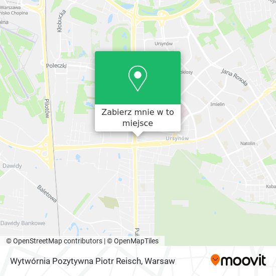 Mapa Wytwórnia Pozytywna Piotr Reisch