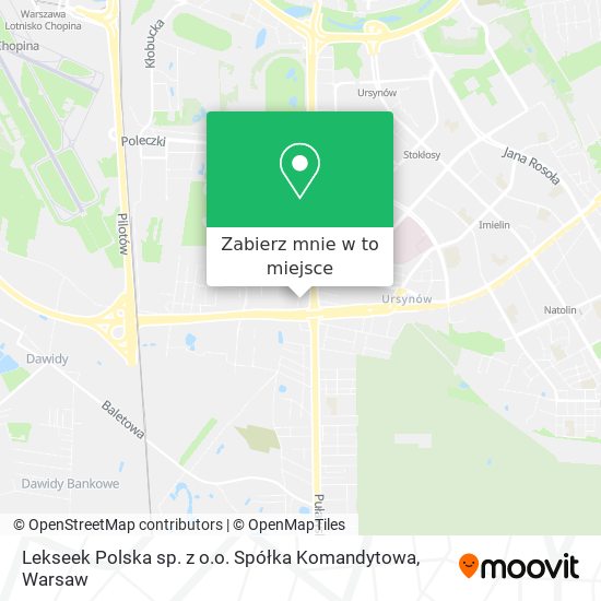 Mapa Lekseek Polska sp. z o.o. Spółka Komandytowa