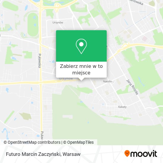 Mapa Futuro Marcin Zaczyński