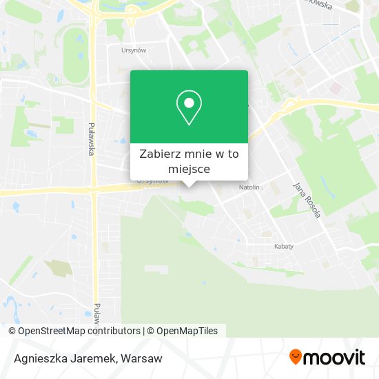 Mapa Agnieszka Jaremek