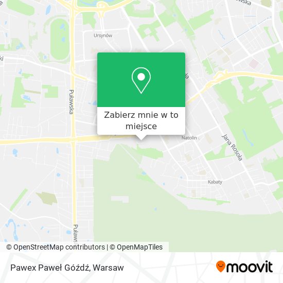 Mapa Pawex Paweł Góźdź