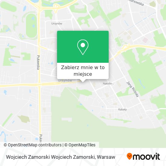 Mapa Wojciech Zamorski Wojciech Zamorski