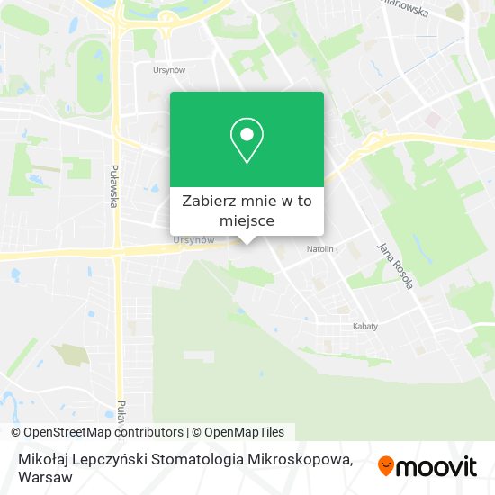 Mapa Mikołaj Lepczyński Stomatologia Mikroskopowa