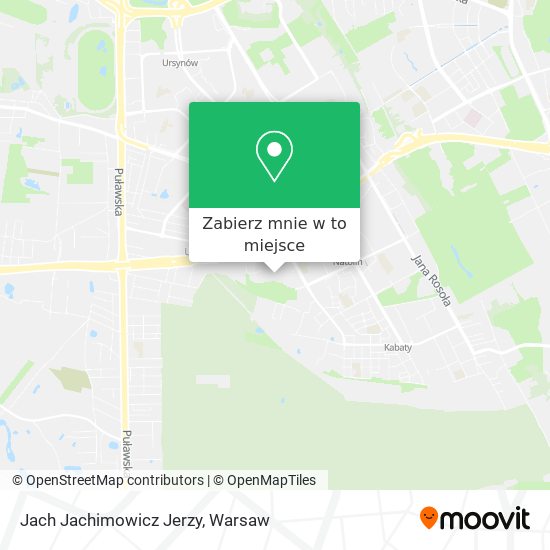 Mapa Jach Jachimowicz Jerzy