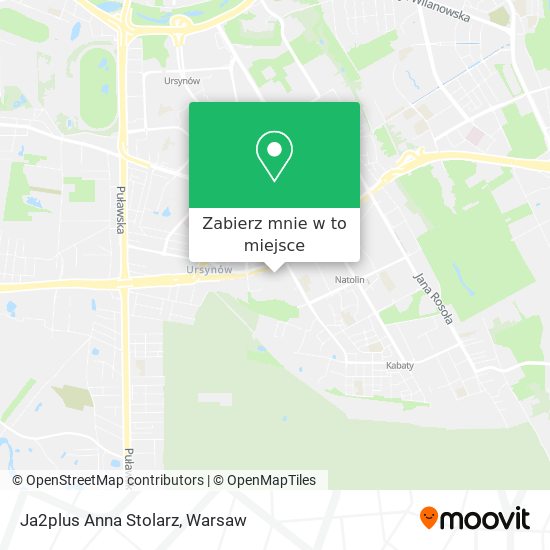 Mapa Ja2plus Anna Stolarz