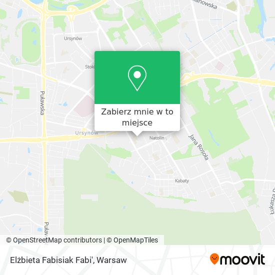 Mapa Elżbieta Fabisiak Fabi'