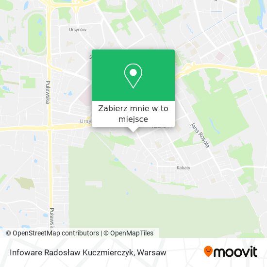 Mapa Infoware Radosław Kuczmierczyk