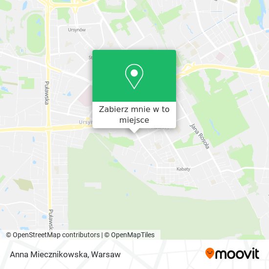 Mapa Anna Miecznikowska