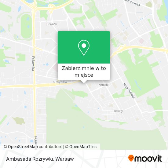 Mapa Ambasada Rozrywki