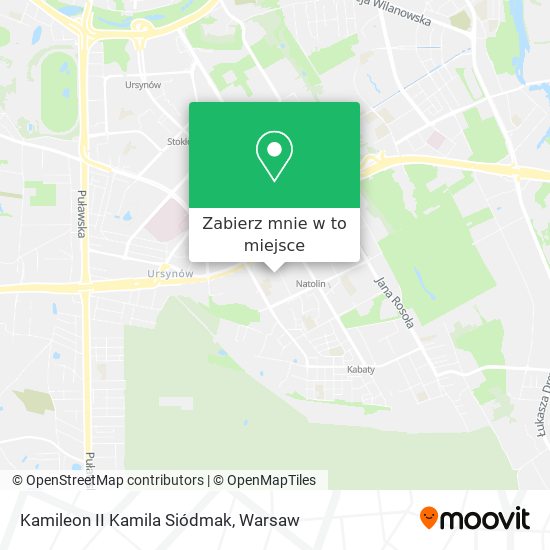 Mapa Kamileon II Kamila Siódmak