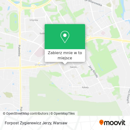 Mapa Forpost Zygierewicz Jerzy