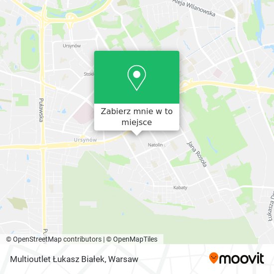 Mapa Multioutlet Łukasz Białek