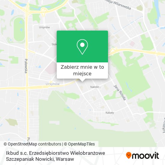 Mapa Ikbud s.c. Erzedsiębiorstwo Wielobranżowe Szczepaniak Nowicki