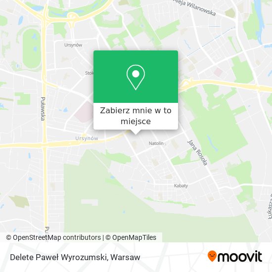 Mapa Delete Paweł Wyrozumski