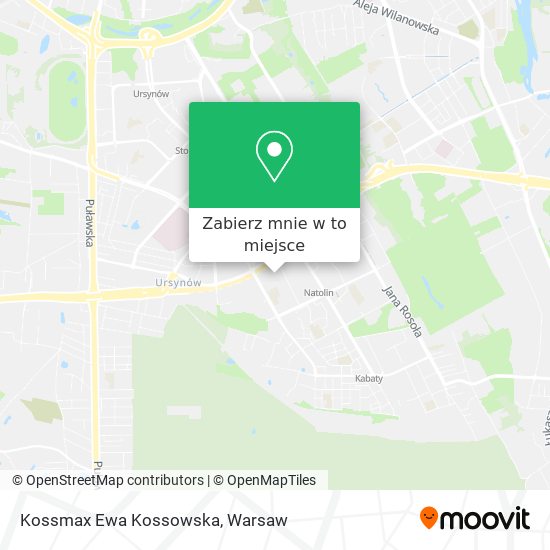 Mapa Kossmax Ewa Kossowska