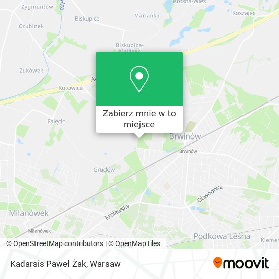 Mapa Kadarsis Paweł Żak