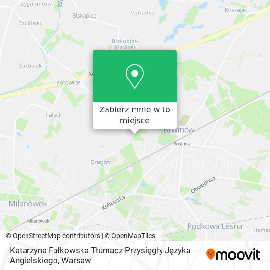 Mapa Katarzyna Fałkowska Tłumacz Przysięgły Języka Angielskiego