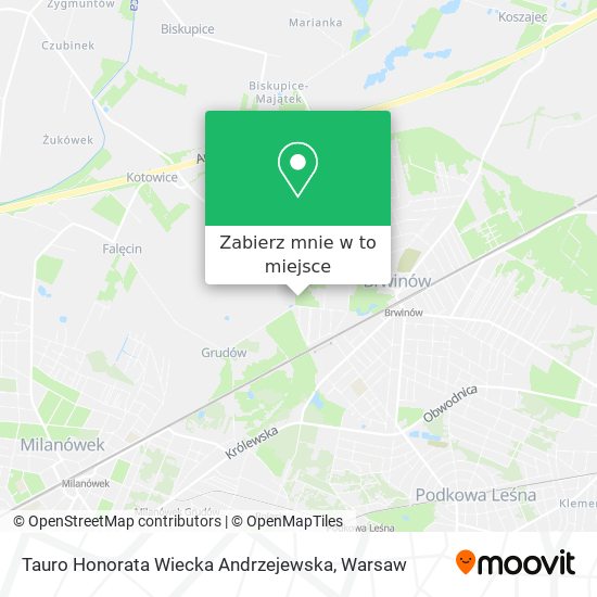 Mapa Tauro Honorata Wiecka Andrzejewska