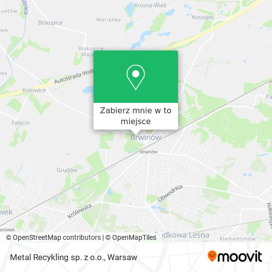 Mapa Metal Recykling sp. z o.o.