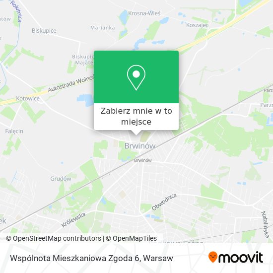 Mapa Wspólnota Mieszkaniowa Zgoda 6