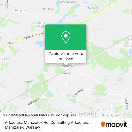 Mapa Arkadiusz Marszałek Roi Consulting Arkadiusz Marszałek