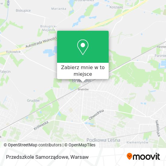 Mapa Przedszkole Samorządowe