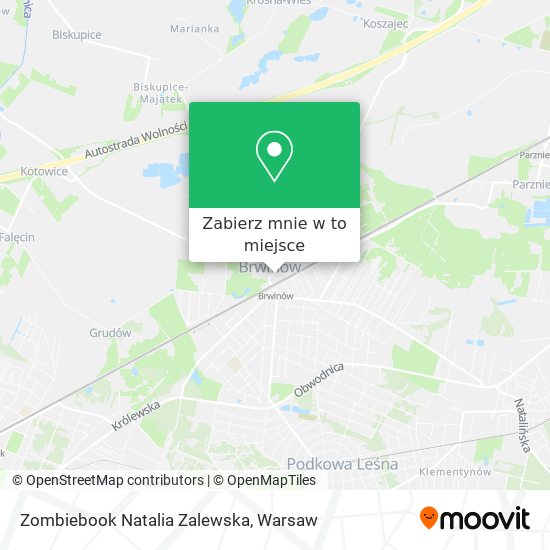 Mapa Zombiebook Natalia Zalewska