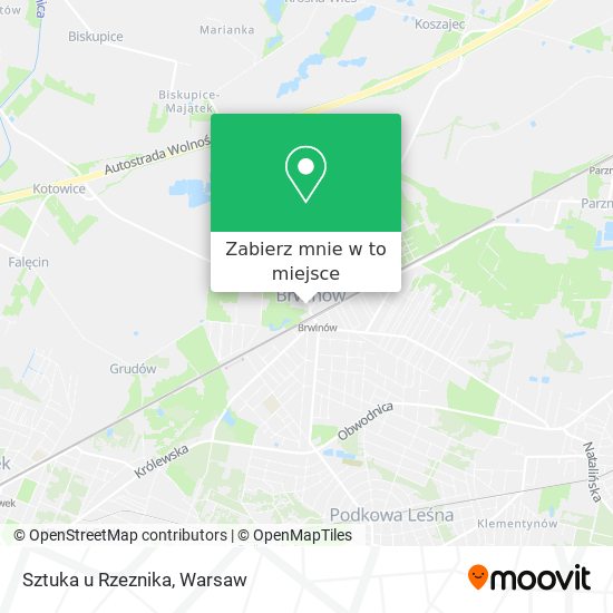 Mapa Sztuka u Rzeznika