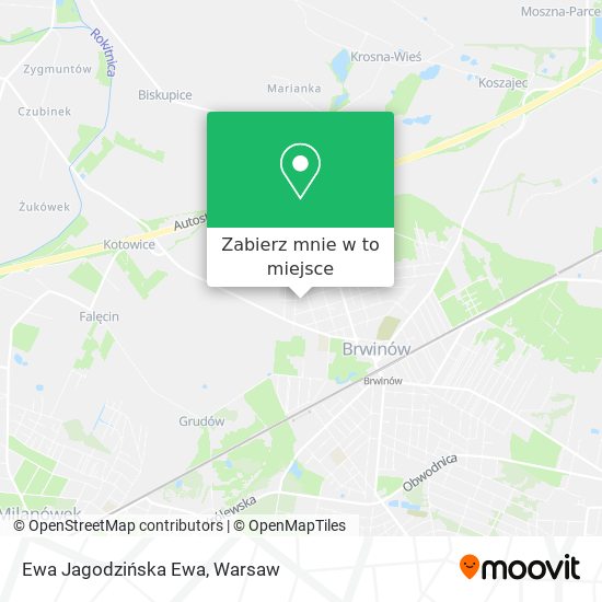 Mapa Ewa Jagodzińska Ewa