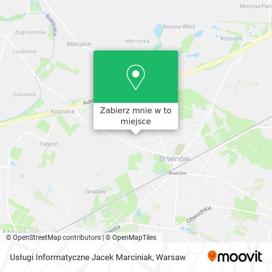 Mapa Usługi Informatyczne Jacek Marciniak