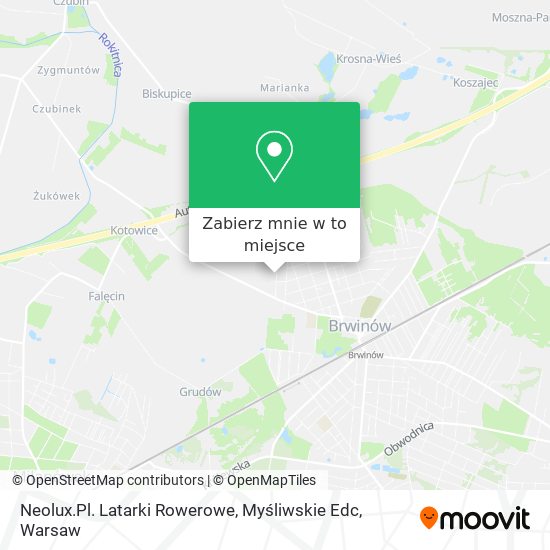 Mapa Neolux.Pl. Latarki Rowerowe, Myśliwskie Edc