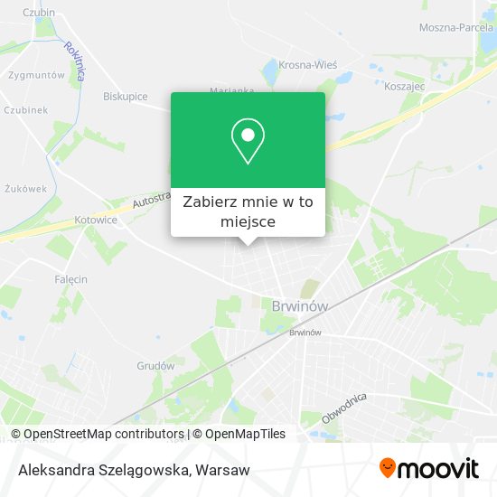 Mapa Aleksandra Szelągowska