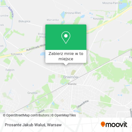 Mapa Prosante Jakub Waluś