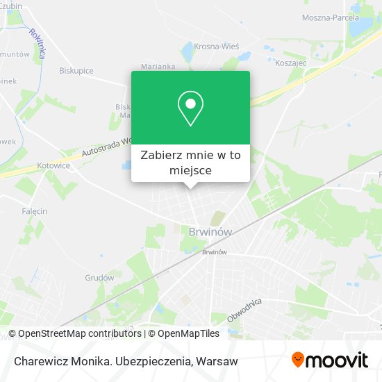 Mapa Charewicz Monika. Ubezpieczenia