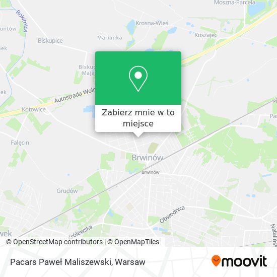 Mapa Pacars Paweł Maliszewski