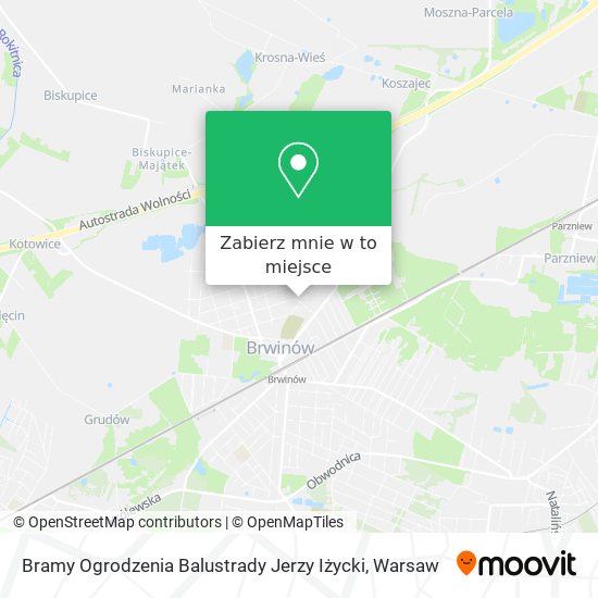 Mapa Bramy Ogrodzenia Balustrady Jerzy Iżycki