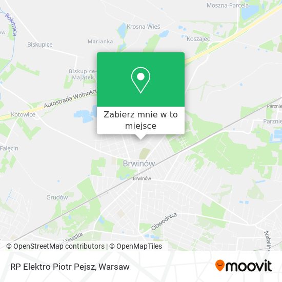 Mapa RP Elektro Piotr Pejsz