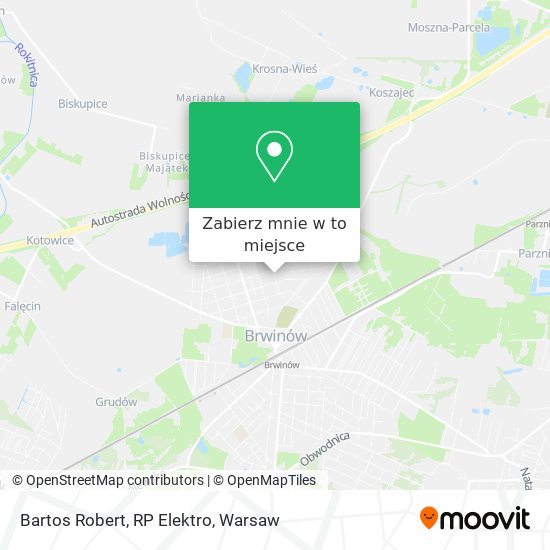 Mapa Bartos Robert, RP Elektro