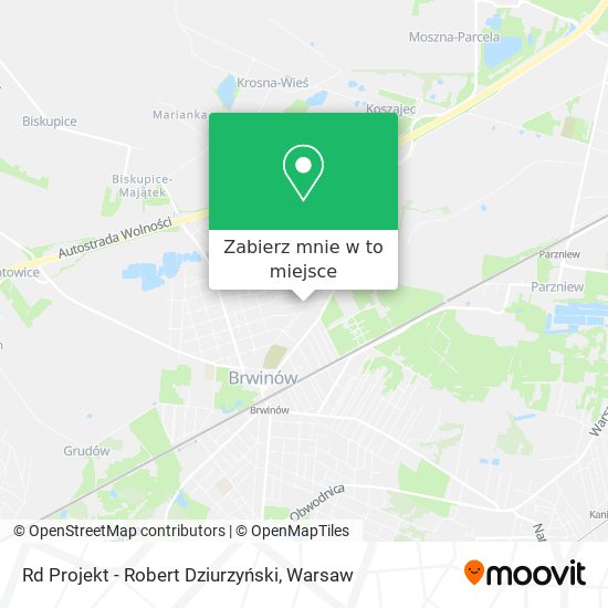 Mapa Rd Projekt - Robert Dziurzyński